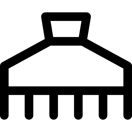 Парикмахерская Basic Rounded Lineal иконка