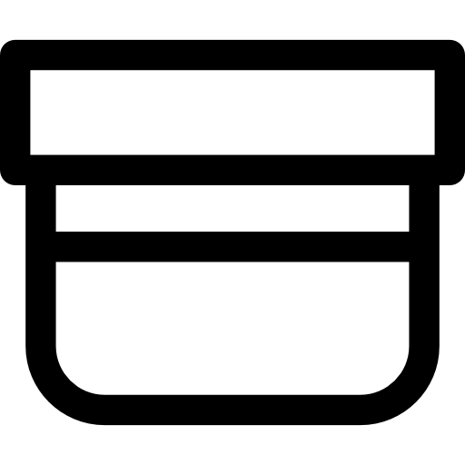 skóra Basic Rounded Lineal ikona