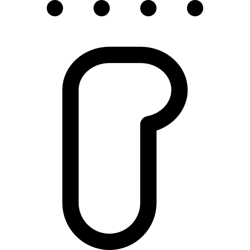 części ciała Basic Rounded Lineal ikona