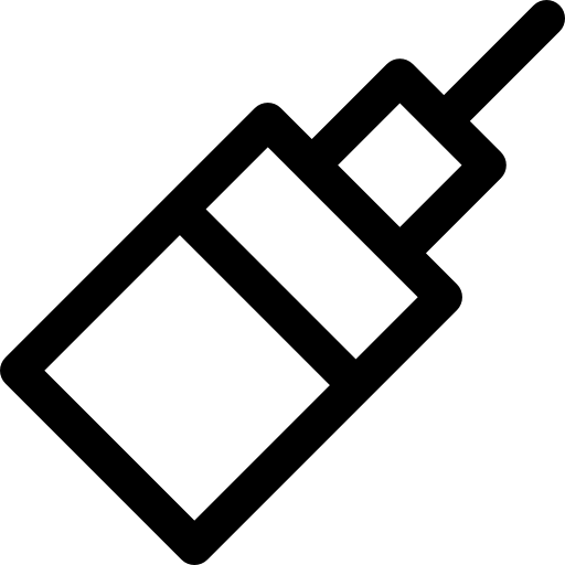 pegamento Basic Rounded Lineal icono
