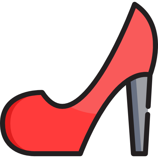 high heels Special Lineal color icon