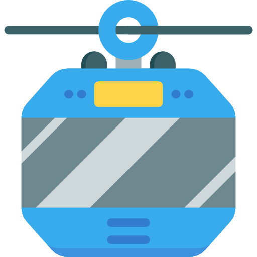 Cable car Special Flat icon