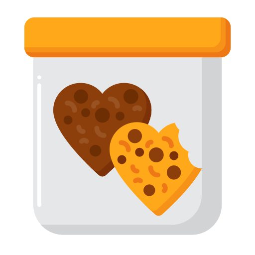 Cookie jar Flaticons Flat icon