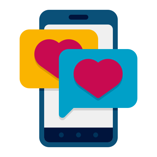 dating app Flaticons Flat icon