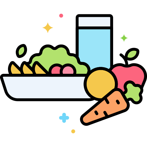 Healthy eating Flaticons Lineal Color icon