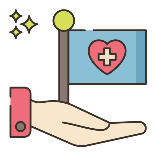 Caregiver Flaticons Lineal Color icon