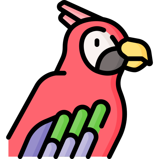 Parrot Special Lineal color icon