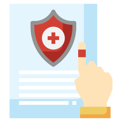 krankenversicherung Surang Flat icon