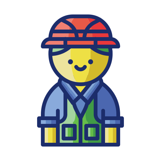 Tour guide Flaticons Lineal Color icon