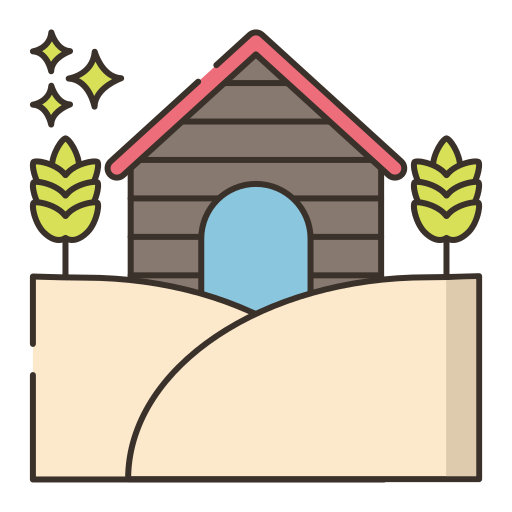 農場 Flaticons Lineal Color icon