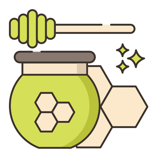 Honey Flaticons Lineal Color icon