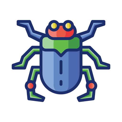 scarabee Flaticons Lineal Color icoon