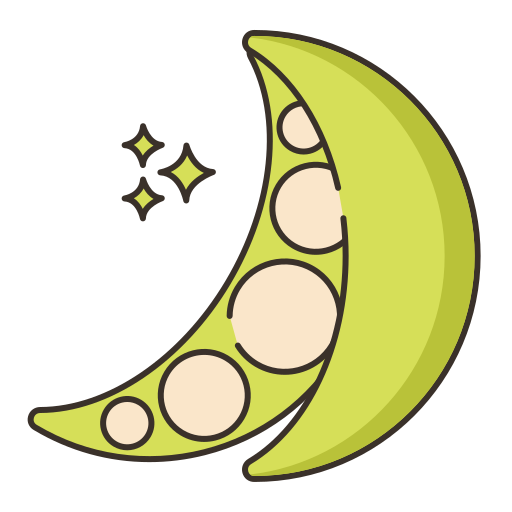 Peas Flaticons Lineal Color icon