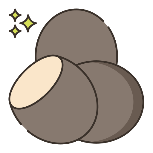 ziemniaki Flaticons Lineal Color ikona