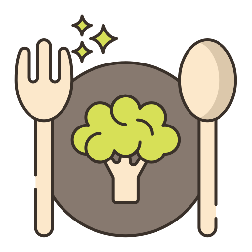 食べる Flaticons Lineal Color icon