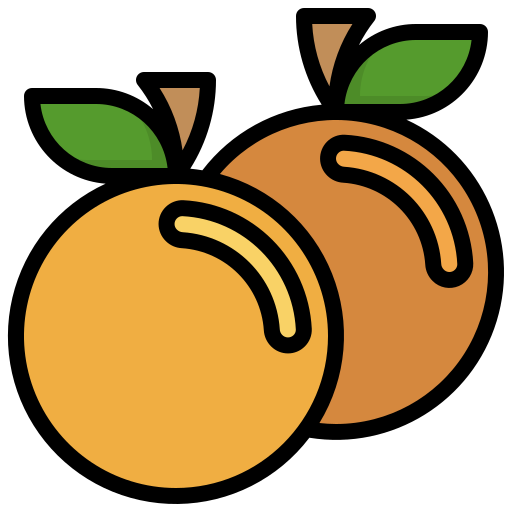 オレンジ Surang Lineal Color icon