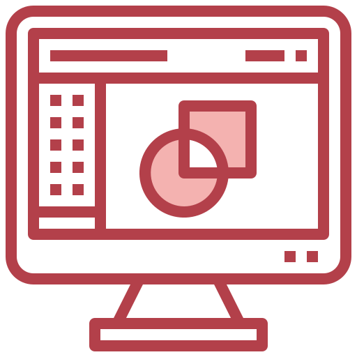 Web design Surang Red icon