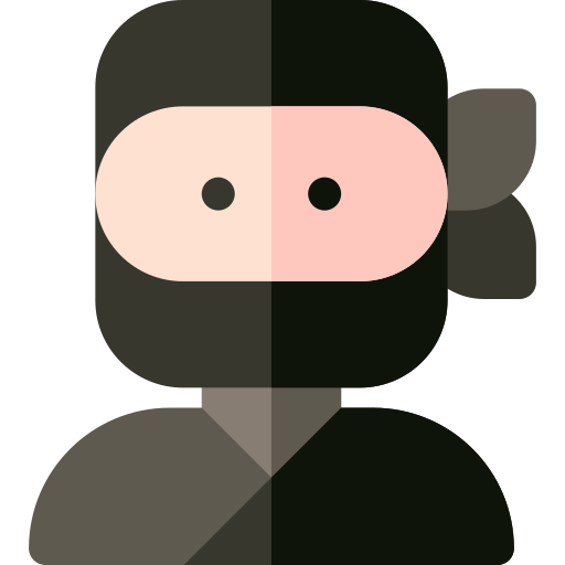 ninja Basic Rounded Flat ikona