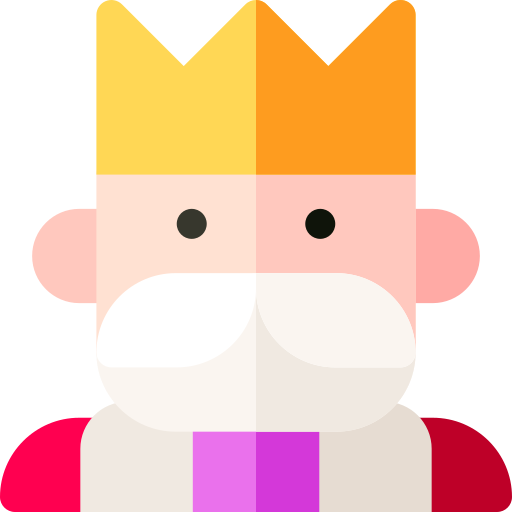 King Basic Rounded Flat icon