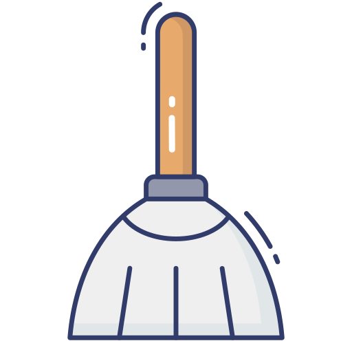 Broom Dinosoft Lineal Color icon