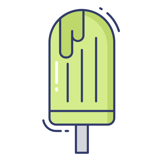 Ice cream Dinosoft Lineal Color icon
