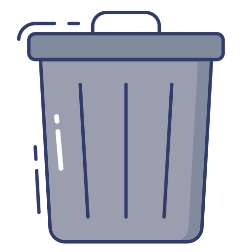 ゴミ箱 Dinosoft Lineal Color icon