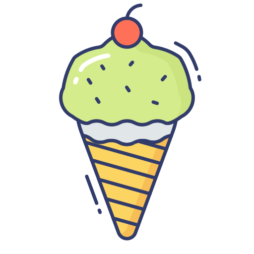 Dessert Dinosoft Lineal Color icon