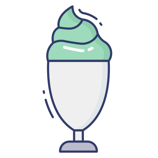 milk-shake Dinosoft Lineal Color Icône