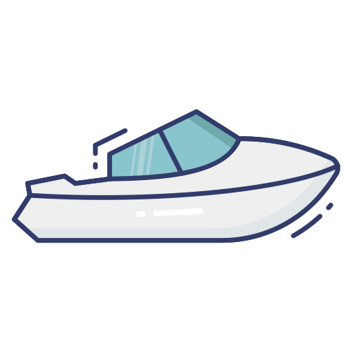 yacht Dinosoft Lineal Color icon