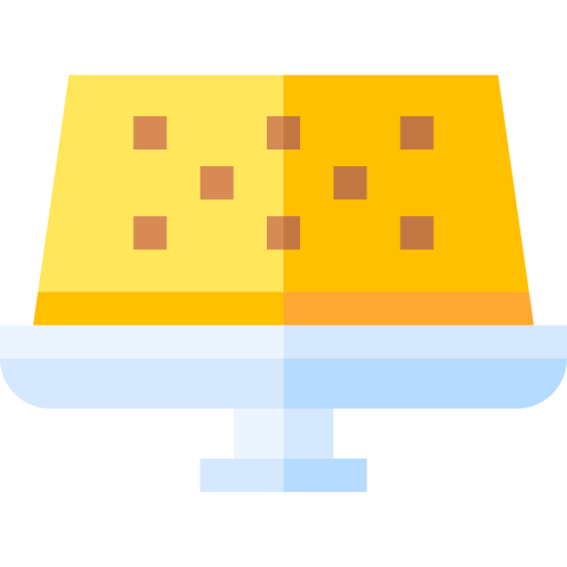 pan di spagna Basic Straight Flat icona
