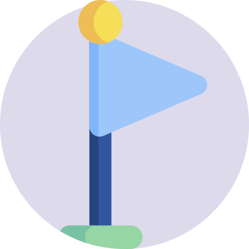 flaga Detailed Flat Circular Flat ikona