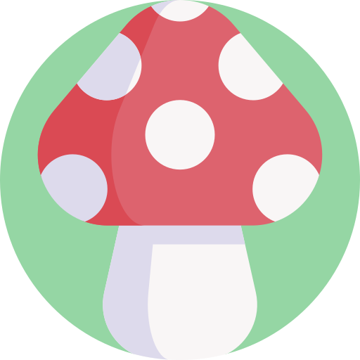 菌類 Detailed Flat Circular Flat icon