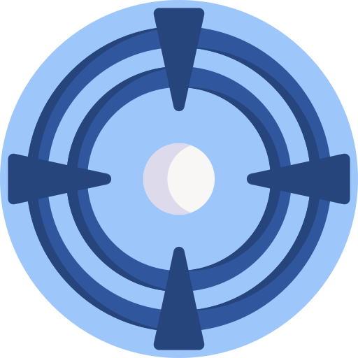 標的 Detailed Flat Circular Flat icon