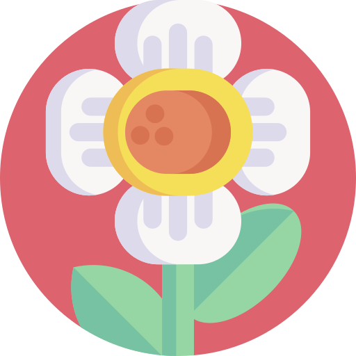 花 Detailed Flat Circular Flat icon