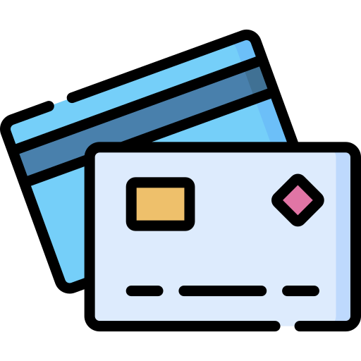 kredietkaart Special Lineal color icoon