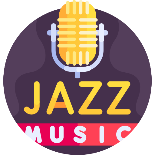jazz Detailed Flat Circular Flat icono