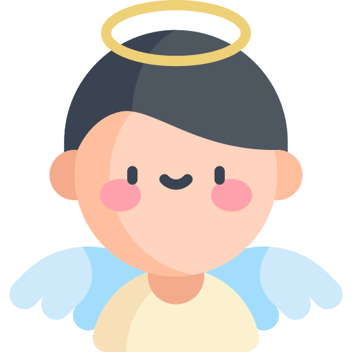 天使 Kawaii Flat icon
