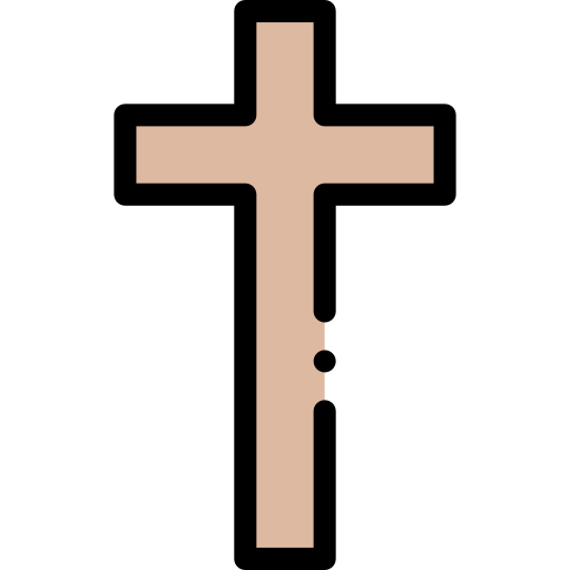 クロス Detailed Rounded Lineal color icon