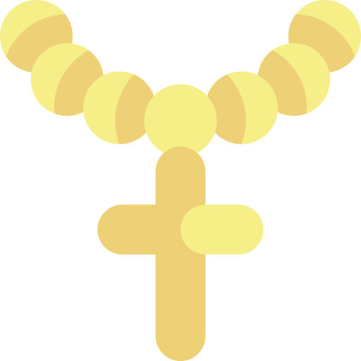 rosario Kawaii Flat icono