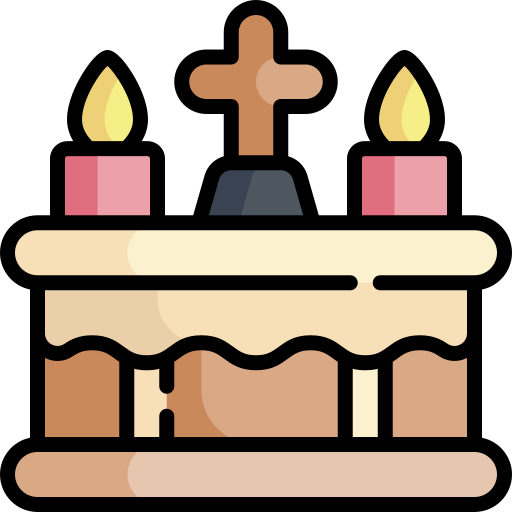 Altar Kawaii Lineal color icon