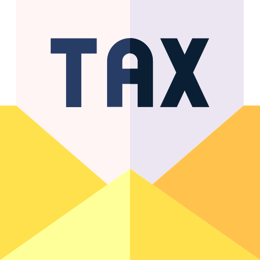 belasting Basic Straight Flat icoon