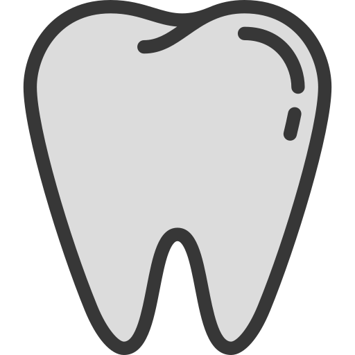 Tooth Generic Outline Color icon