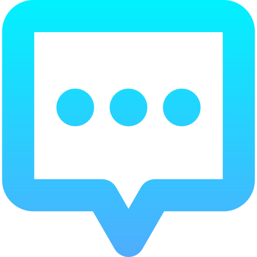 Chat Generic Gradient icon