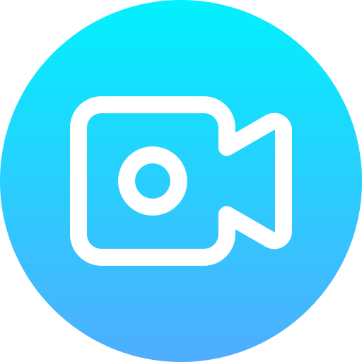 videocamera Generic Flat Gradient icona