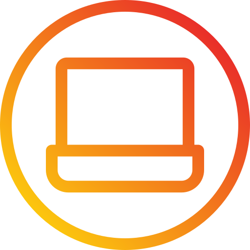 Laptop Generic Gradient icon