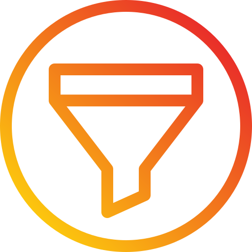 Funnel Generic Gradient icon