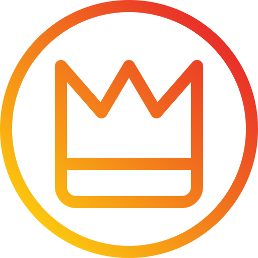 Crown Generic Gradient icon