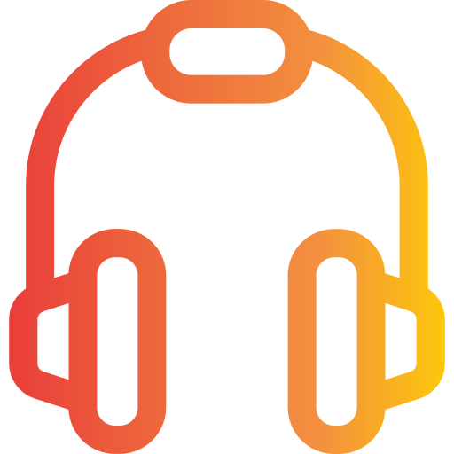 Headphone Generic Gradient icon