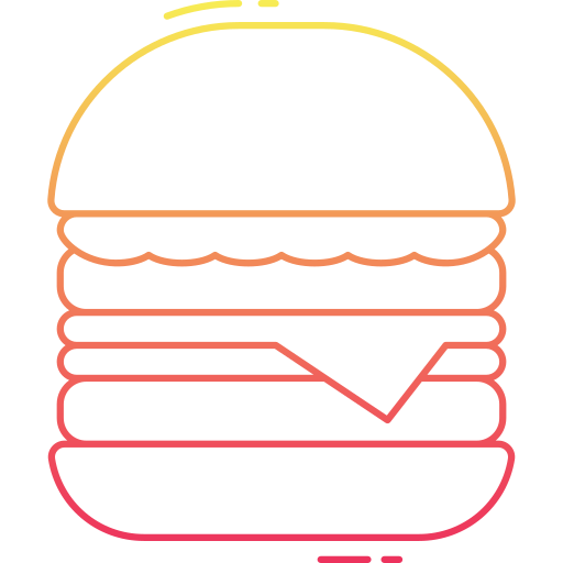 hamburger Generic Gradient icon