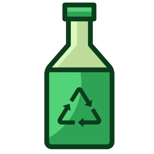 Многоразовая бутылка Generic Outline Color иконка
